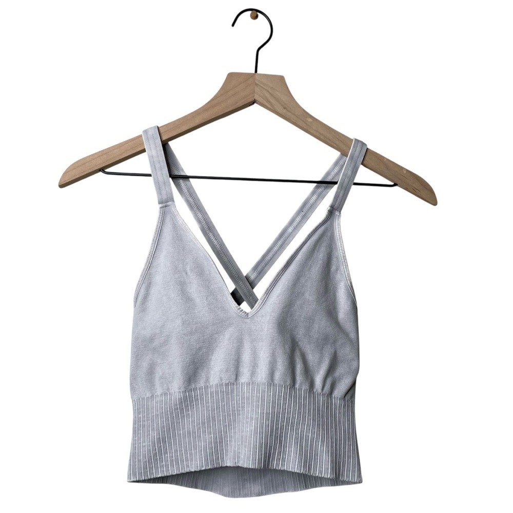 FP Movement Free People Good Karma Crop Top Tank Sports Bra Workout - Picture 2 of 8